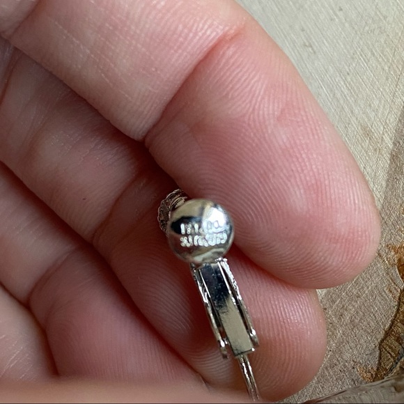 VTG- Vendome- ‘50s Gorgeous Victorian Revival Domed Button Clip Backs - Picture 9 of 9